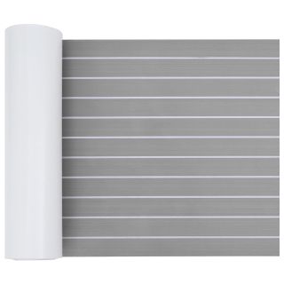 paadi põrand iseliimiv Helehall & Valge 240x60 cm EVA vaht