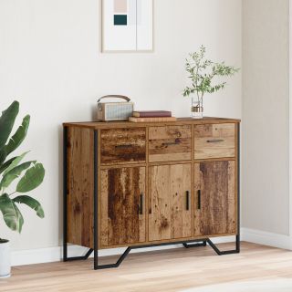 Kõrvalhoidja Vana Puit Tamme 97x32.5x74.5 cm Töödeldud Puit