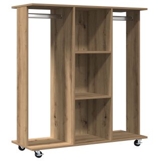 Riiul Rattad Artisan Tammes 102x38x110 cm Tehispuit