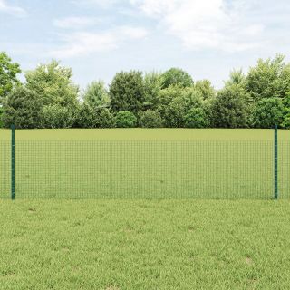 Kanarakk Aia Komplekt 2 Tükki Roheline PVC, Metall 25 x 0.5 m