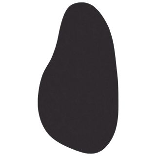 vaip HUARTE Pehme Must Lühike Karv ja Pestav 80x150 cm
