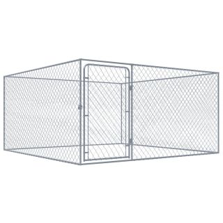koeraaedik, tsingitud teras, 2 x 2 x 1 m