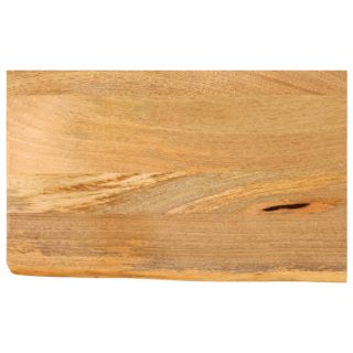 lauaplaat, naturaalse servaga, 40x20x2,5 cm, mangopuit