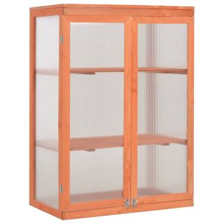 kasvuhoone puidust 75x47x109 cm