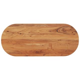 столешница, 100 x 40 x 3,8 см, овальная, дерево акации