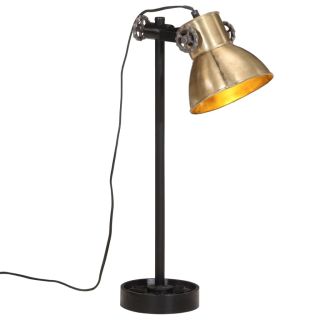 laualamp, 25 W, antiik, messing, 15 x 15 x 55 cm, E27