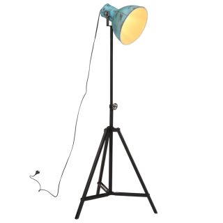 põrandalamp, 25 W, kulunud sinine, 61x61x90/150 cm, E27