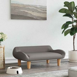 koeravoodi, hallikaspruun, 70x40x24 cm, kangas