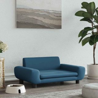 päevavoodi, sinine, 70 x 45 x 33 cm, samet