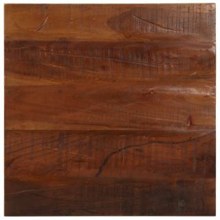 lauaplaat, 50x50x2,5 cm, kandiline, taastatud puit