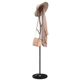 riidenagi, must, 177 cm, pulbervärvitud raud