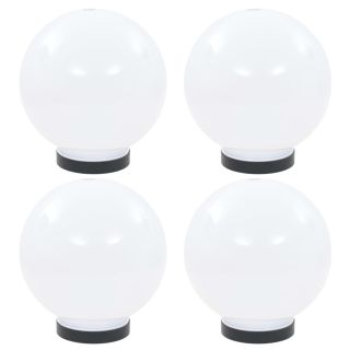 LED-lambid, 4 tk, kera, 20 cm, PMMA