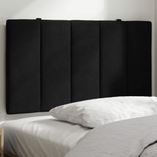 voodipeatsi padi, must, 90 cm, samet