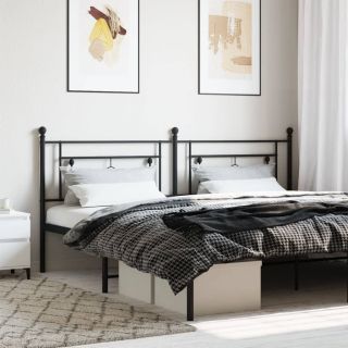 metallist voodipeats, must, 193 cm