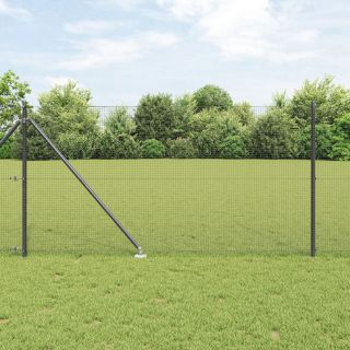 Aiapostide komplekt 2 tk Must Teras 10 x 1 m Vastupidav