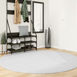 vaip OVIEDO lühikese narmaga, hall, Ø200 cm