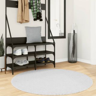 vaip OVIEDO lühikese narmaga, hall, Ø120 cm