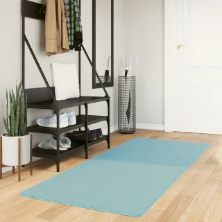 Vaip OVIEDO lühikese narmga roheline 80x200 cm