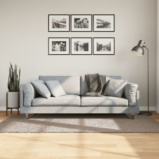 kõrge narmaga Shaggy vaip, beež, 100 x 200 cm