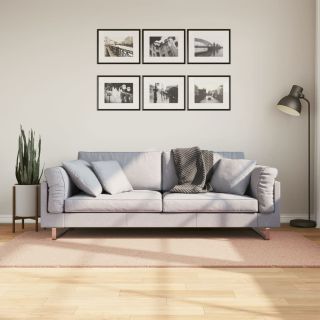 vaip HUARTE, lühikese narmaga, pestav, kahvaturoosa, 100x200 cm