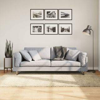 kõrge narmaga Shaggy vaip, kuldne, 140x200 cm