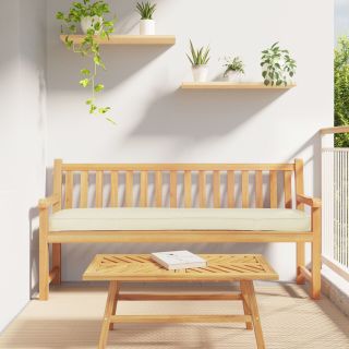 Pallet Padjad Pingile 2 tk Kreemjas 200x40x8 cm Oxford Kangas