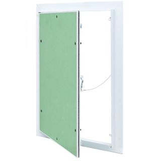 alumiiniumraami ja kipsplaadiga ligipääsupaneel 300x400 mm