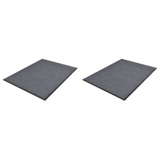 uksematid PVC-st 2 tk, hall, 90 x 60 cm