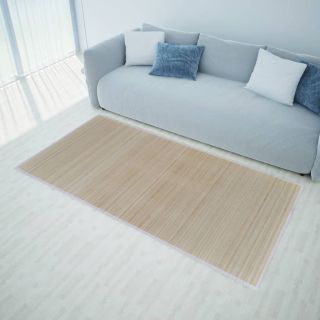 kandilised naturaalsest bambusest vaibad, 2 tk, 120x180 cm