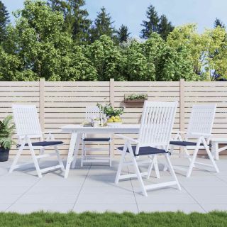 euroaluse istmepadjad 4 tk tumesinine 40x40x4 cm oxford kangas