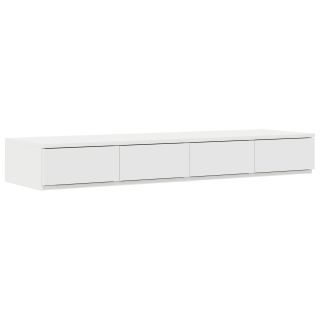 Voodi Sahtlid Valge 120x36,5x16,5 cm Töödeldud Puit