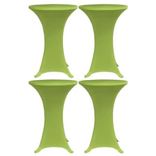 venivad lauakatted 4 tk 70 cm roheline