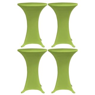venivad lauakatted 4 tk 60 cm roheline