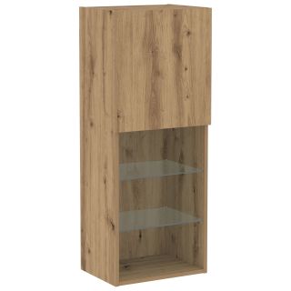 TV Kapp LED Valgustitega Kunstlik Tamme 40,5x30x102 cm