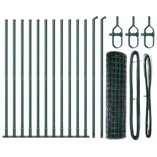 Euro Aed 13 flange-postiga 1x25 m kuumtsingitud teras