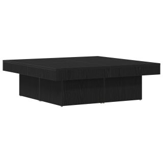Kohvilaud Must Tamme 90x90x28 cm Töödeldud Puit