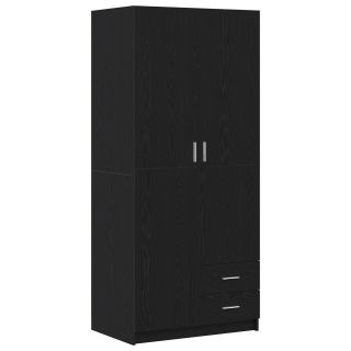 Kapp Must Tamme 80x52x180 cm Tehispuit