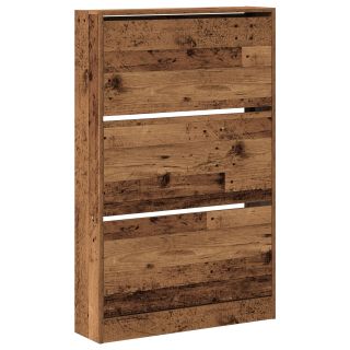 Jalatsikapp Vana Puit 80x21x125,5 cm Töödeldud Puit
