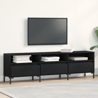 TV Kabinet Must Tamme 150x30x44,5 cm Tehispuit