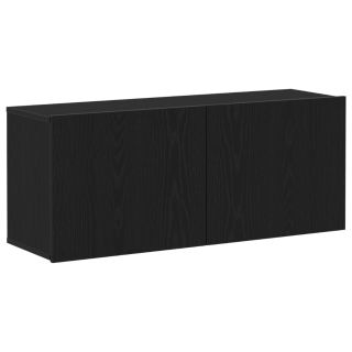TV Seina Kapp Must Tamme 100x30x41 cm Tehispuit