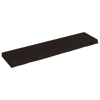 seinariiul, tumepruun, 120x30x(2-6) cm, töödeldud tammepuit