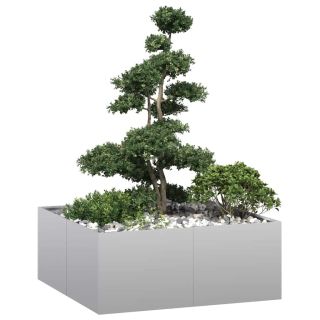 taimekast, 100x100x40 cm, tsingitud teras