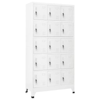lukustatav hoiukapp, helehall, 90 x 40 x 180 cm, teras