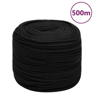 töököis, must, 8 mm, 500 m, polüester