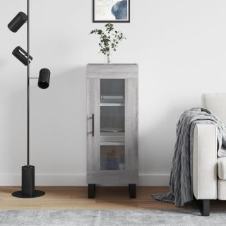 puhvetkapp, hall Sonoma tamm, 34,5x34x90 cm, tehispuit