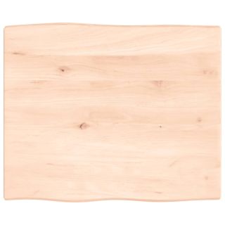 столешница, 60 x 50 x 2 см, дуб, натуральные края