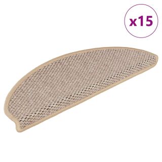 isekleepuv trepivaip, 15 tk, 65x21x4 cm, helebeež