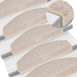15 tk trepimatid, pruunikashall, 65 x 24 x 4 cm