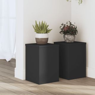 taimealused 2 tk, valge, 20x20x30 cm, tehispuit