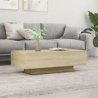 журнальный столик, дуб Сонома, 100 x 49,5 x 31 см, искусственное дерево